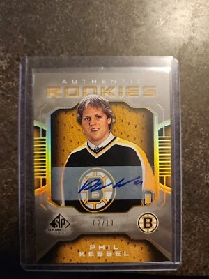 2006-2007 Phil Kessel SP Game Used Rookie Auto 2/10 Super Rare - Image 1 of 3