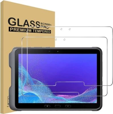 2 Pcs Samsung Galaxy Tab Active4 Pro T630 T636 Screen Protector Tempered Glass - Image 1 of 4
