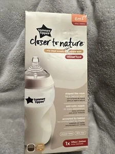 Baby Bottle Tommee Tippee Closer To Nature 11 0Z Bottle - 6 Months+ - Picture 1 of 5