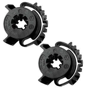 2x Blend Door Actuator Gear Heater HVAC 68214880AA For JEEP GRAND CHEROKEE 11-16 - Picture 1 of 8