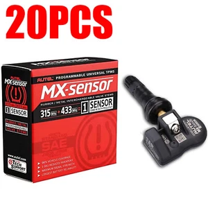 20PCS Autel MX-Sensor 315MHz 433MHz Programmable TPMS Universal Pressure Sensor - Picture 1 of 11