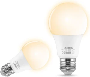 Motion Sensor Light Bulb,5W Smart Bulb Radar Dusk to Dawn LED Light Bulbs,E26... - Picture 1 of 1