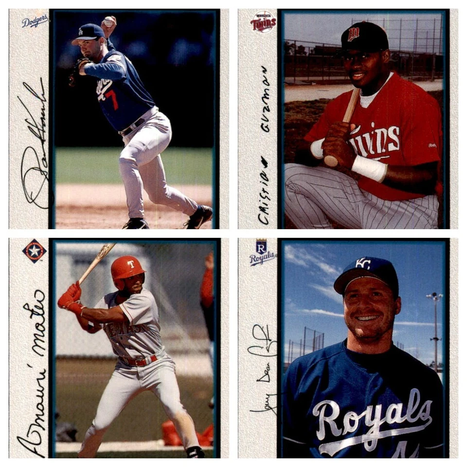 1998 Bowman Blue Prospects Rookies Base - Choose Your Cards MLB Set Builder RC's - Image 1 of 1
