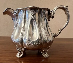 Antique Briannia Ware Creamer R F Sturges 1841-1863 Birmingham - Picture 1 of 12