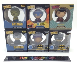 Lot of 6 Funko Dorbz DC Figures: BATMAN,CATWOMAN,WONDER WOMAN,JOKER,FLASH & CROC - Picture 1 of 11