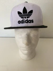 Adidas Hat Black White Adjustable Hat - Picture 1 of 6