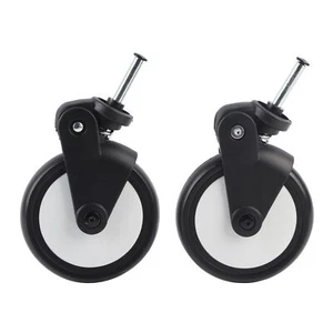 1 Paar Kinderwagen Rad Räder 13cm Ersatzrad Vorderrad für Yoyo/ Yoya/Chbaby DE - Bild 1 von 12
