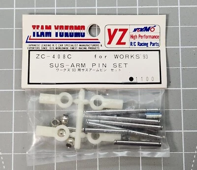 Vintage Yokomo ZC-408C Suspension Arm Hinge Pin Set Works 93 Super Dogfighter - Image 1 of 4