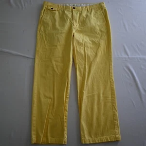 DOCKERS 38x29 Yellow Field Khaki Casual 100% Cotton Mens Chino Pants - Picture 1 of 9