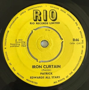 Patrick Edwards all Stars Iron Curtain Rare Original Uk Rio 1964!! - Bild 1 von 2