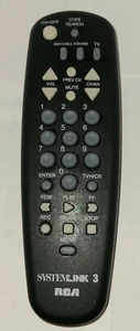 Mando a distancia universal original RCA SystemLink 3 3 3 dispositivos con baterías RCU300MD - Imagen 1 de 3