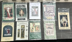 Assorted Sewing Lot Of Christmas Crafts  Decorations Patterns - Picture 1 of 6