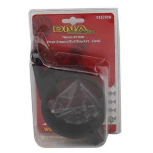 DNA CAB209B Universal Black Bull Bar Bracket for 76-81mm Dia Bars x1 - Picture 1 of 3