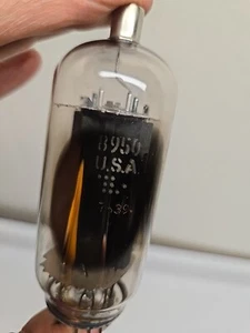 A VINTAGE GE 8950 VACUUM TUBE TESTED - Picture 1 of 4