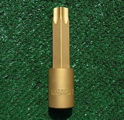 Herramienta de rueda Lamborghini Torx de fábrica OEM T80 llave de extracción de perno de tuerca nueva 900000385 Foto 1 de 4