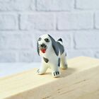 Dollhouse Miniature Collectable Tiny Porcelain Dog Figurine Pet Dog Prop 1:12