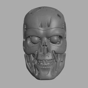 Cyberdyne Systems T-800 custom head for Terminator & other action figures - Picture 1 of 1