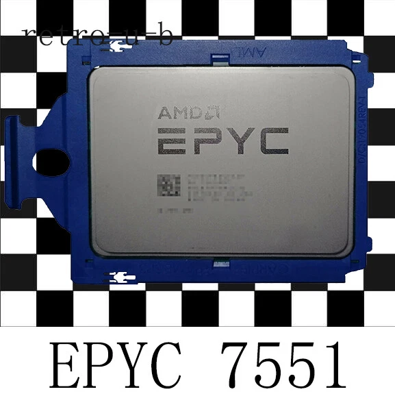 AMD EPYC 7551 2.0GHz 32Core 64threads 180W Socket SP3 CPU Processor - Image 1 of 1
