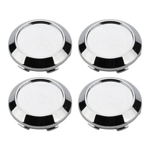 56mm Wheel Centre Cap Blank Center Cap For Rims Hubcaps - 4 Pieces - Picture 1 of 5