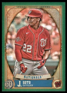 2021 Topps Gypsy Queen Green #54 Juan Soto