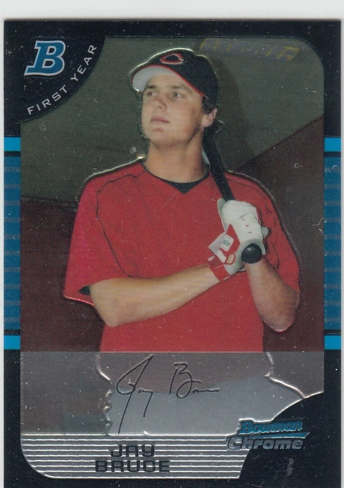 Tarjeta de novato Jay Bruce Bowman 2005 cromo draft #32 - Yankees Reds radiocontrol Foto 1 de 1