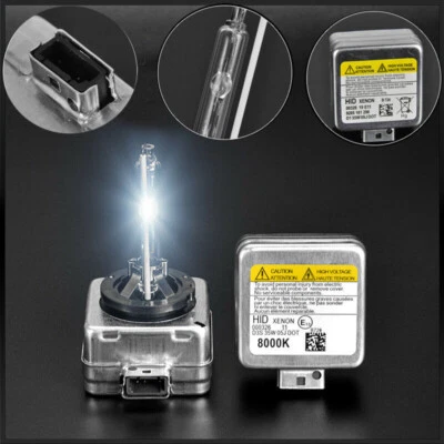 2 AMPOULES D1S 35W 12V 6000K 8000K FEU XENON LAMPE AVEC PHARE BI HID XENON E-4 - Photo 1/4