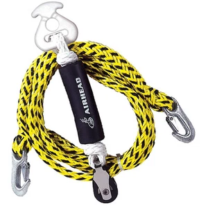 AIRHEAD Self Centering Pulley Tow Harness 12 ft. Rope AHTH-3 NEW 3000' Strength - Picture 1 of 1
