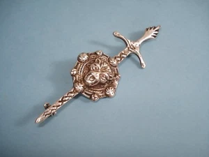 Broche Gothique en Argent - Foto 1 di 9
