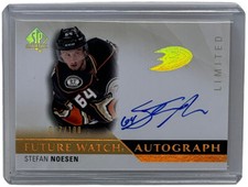 Stefan Noesen 2015-16 SP Authentic Future Watch Limited /100 Rookie Auto RC #259