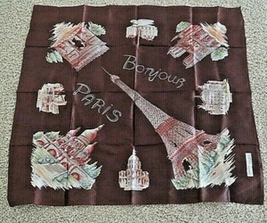 Vintage Paris Scarf #1931 - Picture 1 of 11