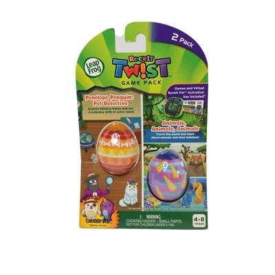 Leap Frog Rockit Twist 2 Pack  Penelope Penguin & Animals Animals Animals w/ Key - Image 1 of 3