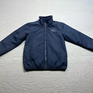 Helly Hansen Coat Kids 122/7 Blue Sherpa Lined Winter Full Zip Jacket - Picture 1 of 13