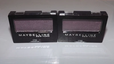 Lote de 2 sombras de ojos Maybelline Expert Wear #170s Humdrum Plum nuevas Foto 1 de 2