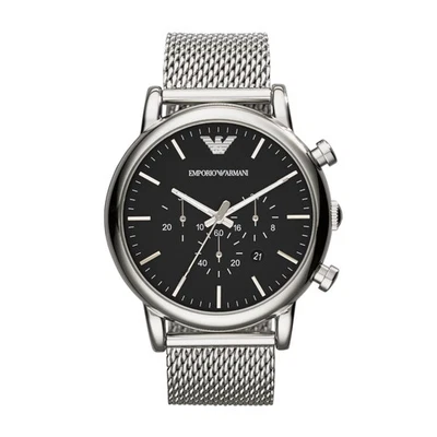 Reloj de vestir plateado Emporio Armani AR1808 para hombre Foto 1 de 4