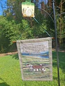 Tapiz de bendición celta irlandés colgante de pared en varilla de madera con cinta + moneda GRATIS... - Imagen 1 de 18