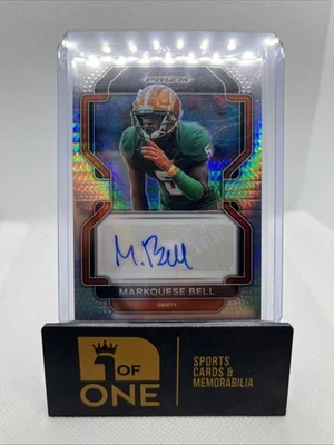 2022 Prizm Draft - Hyper Auto - Markquese Bell  - Image 1 of 2