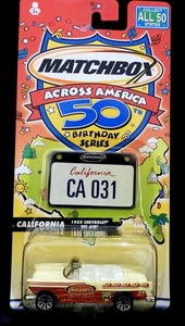 Matchbox Across America 50th Birthday Series California 1955 Chevrolet Bel Air - Picture 1 of 3