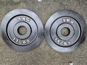 Body- Power Placas Olímpicas 5kg Par 10kg  - Imagen 1 de 3