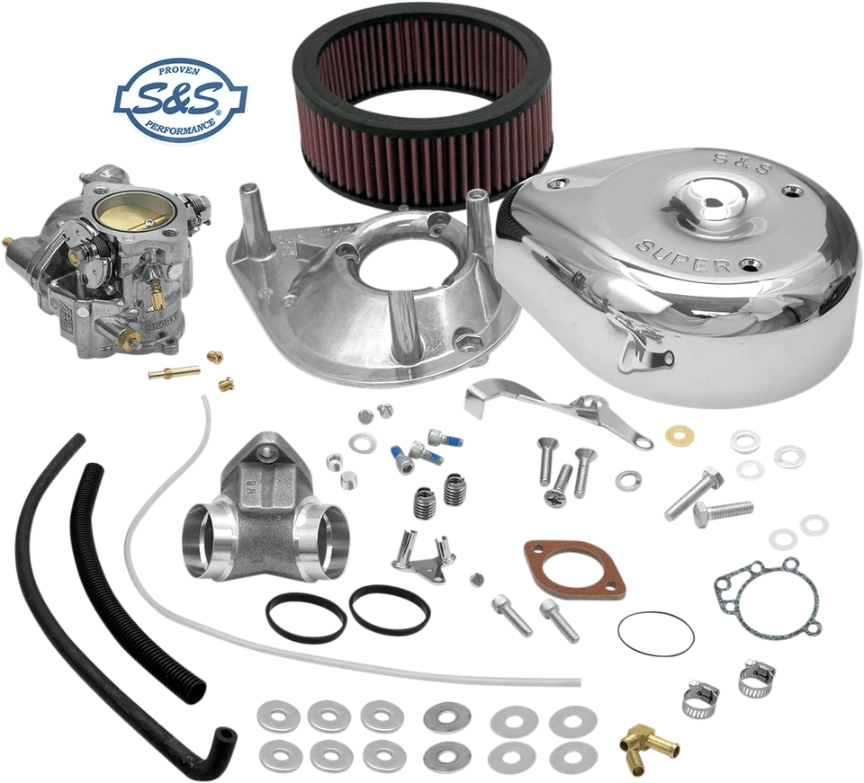 Kit de carburador S&S CYCLE Super E - Sportster 11-0408 Foto 1 de 1