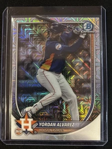 🔥Yordan Alvarez 2025 Bowman Chrome #81 Mojo Refractor Houston Astros - Bild 1 von 2