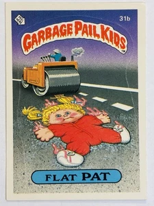1985 Topps Garbage Pail Kids GPK - Series 1 #31b  FLAT PAT -Matte (EX) See PICS! - Picture 1 of 13