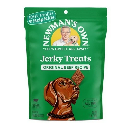 Jerky Treat Beef Dog 5 OZ (caso de 6) por Newman's Own Foto 1 de 1