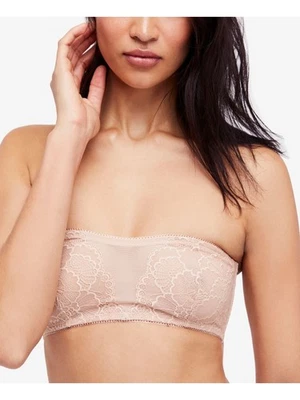FREE PEOPLE Intimates Beige Bandeau Bra S - Image 1 of 3