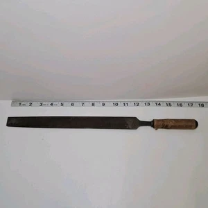 Antique 17" Nickolson Rasp File W/ Handle - Picture 1 of 7