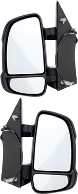 For 14-21 RAM Promaster 1500 2500 3500 Manual Signal Side Door Mirror Pair - Изображение 1 из 4