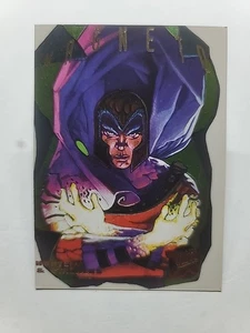 1994 Fleer Ultra Marvel Hunters and Stalkers number 8 of 9 Magneto - Picture 1 of 2