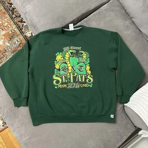 UMR Rolla S & T St. Pat's Day Sweatshirt XL 2019 111th Annual St. Patrick’s Day - Picture 1 of 9