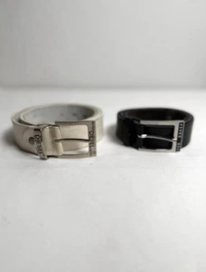 Conjunto de cinturón de cuero vintage marca de diseñador - Imagen 1 de 10