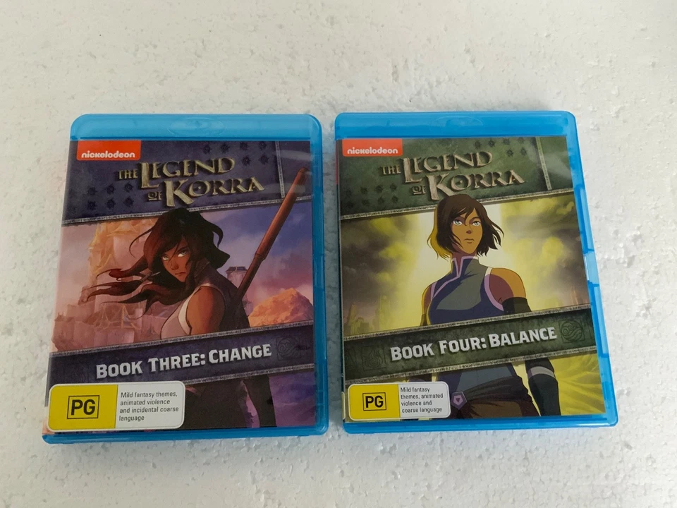 The Legend Of Korra - Book Three & Book 4 - Season 3 & 4 (Blu-ray)) Aus Imp. - Image 1 of 2