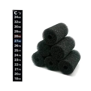 6 PCS Pre-Filter Sponge Aquarium Foam Sponge Roll Intake Filter Cover for Fis... - Picture 1 of 7